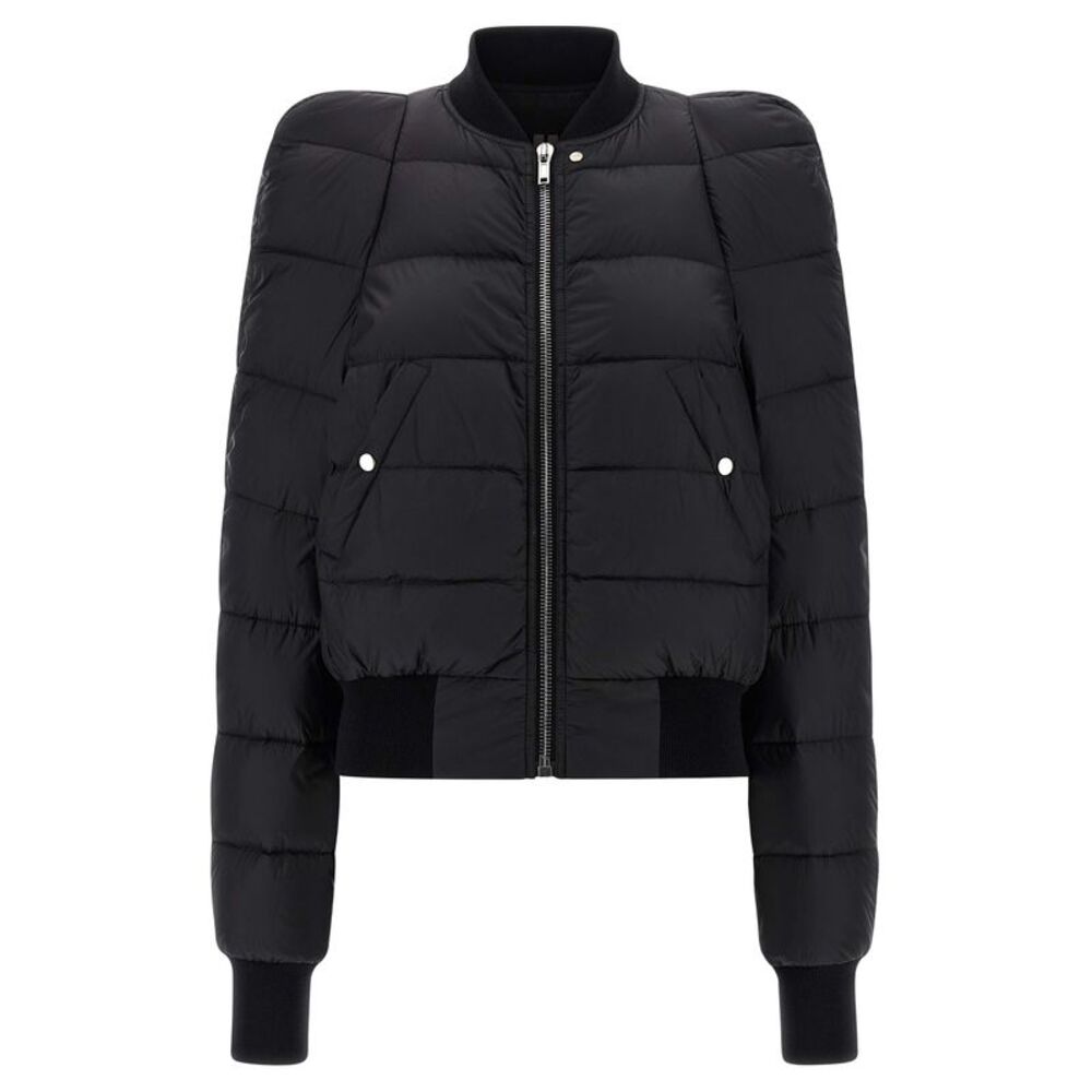 Rick Owens Black Nylon Women's Bomber